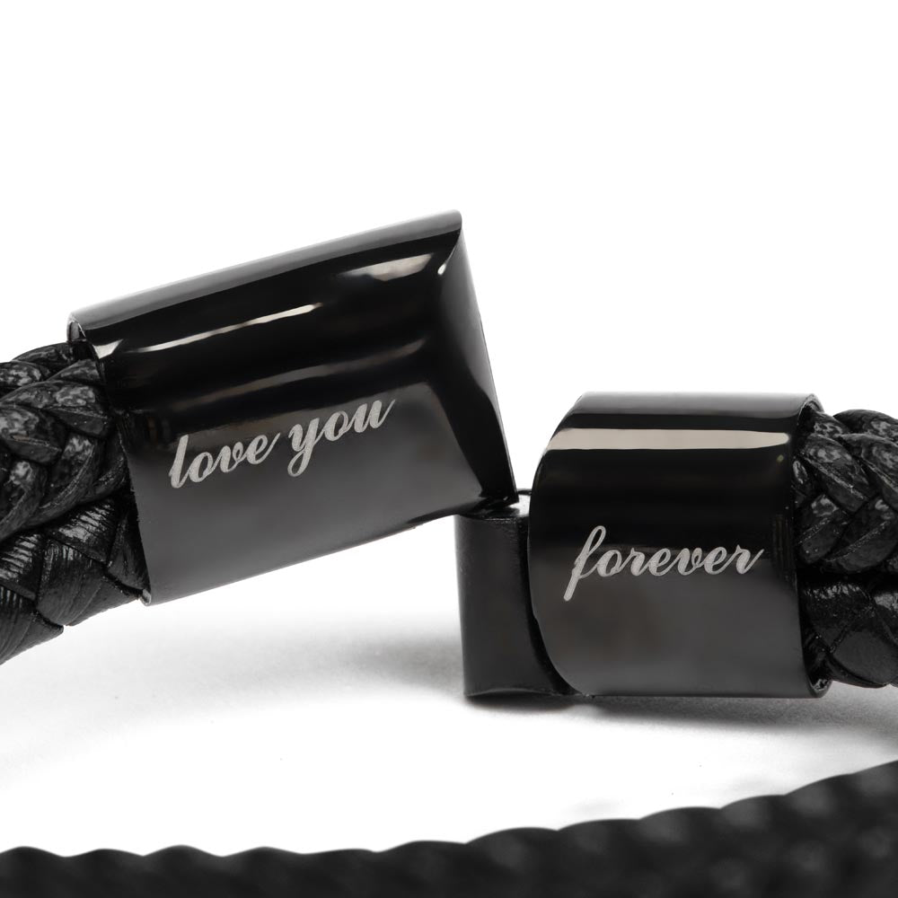To the Greatest Dad - Love You Forever Bracelet