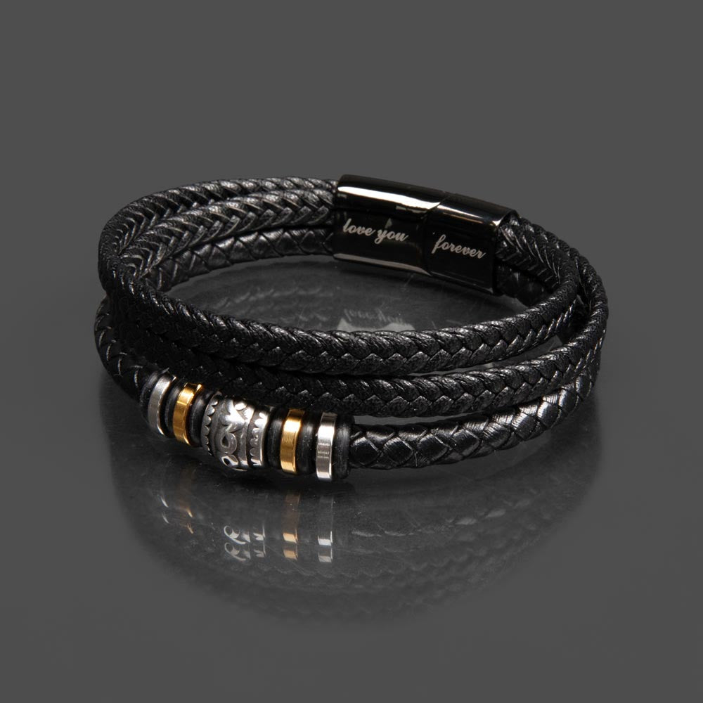 To the Greatest Dad - Love You Forever Bracelet