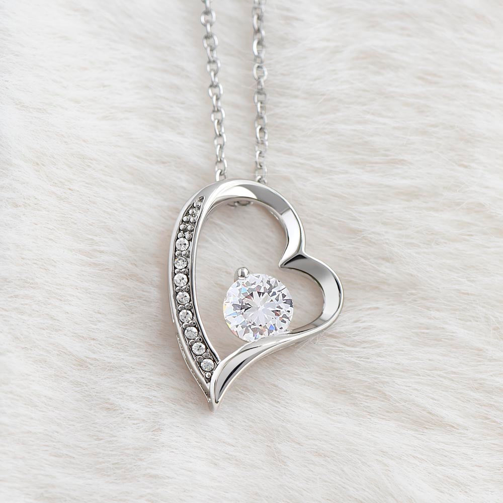 DAUGHTER GRADUATION  FOREVER LOVE NECKLACE frm mom and dad