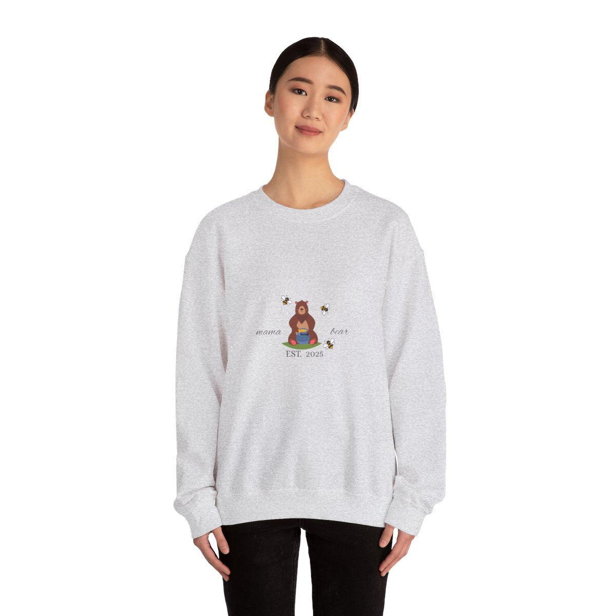 MAMA BEAR Unisex Heavy Blend™ Crewneck Sweatshirt