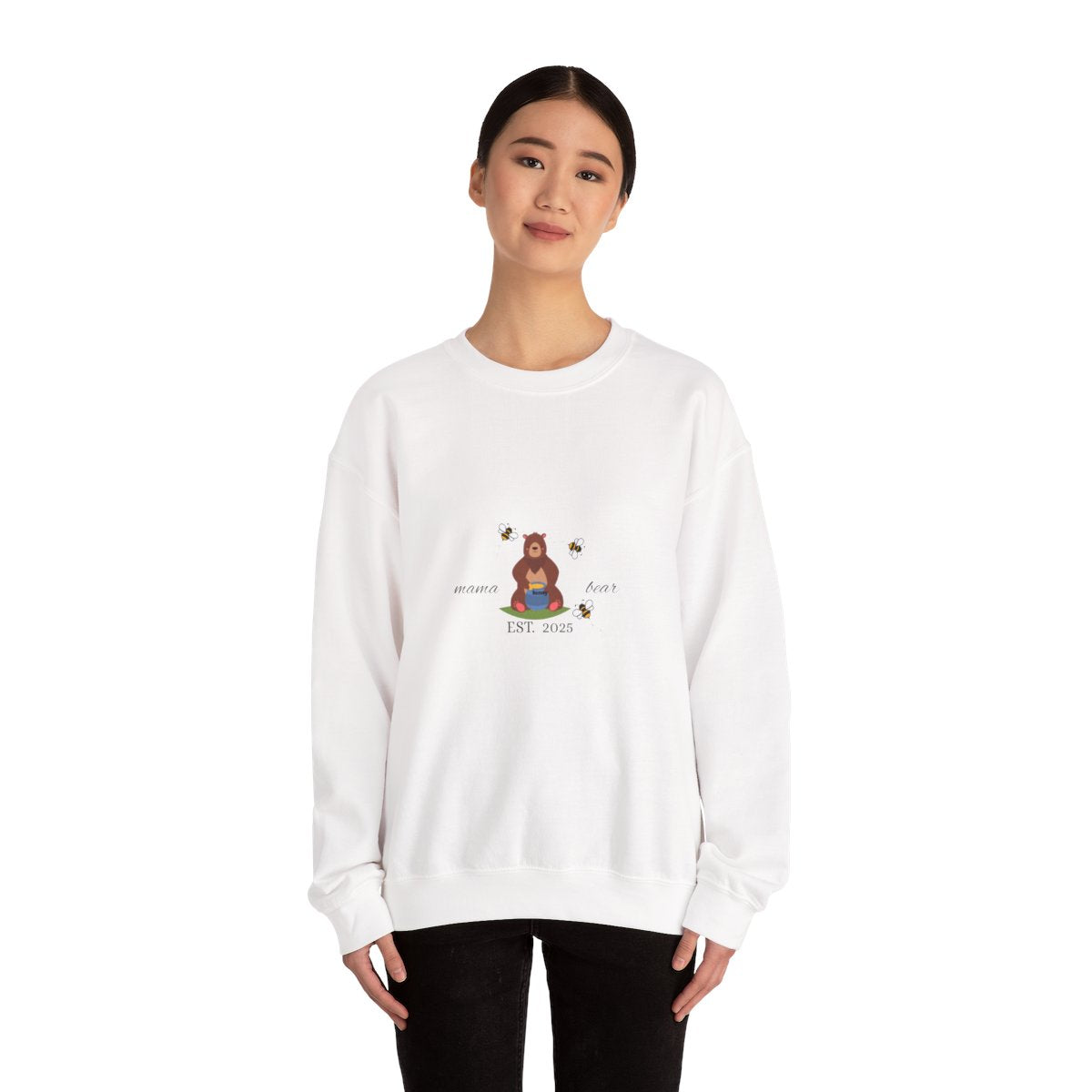 MAMA BEAR Unisex Heavy Blend™ Crewneck Sweatshirt