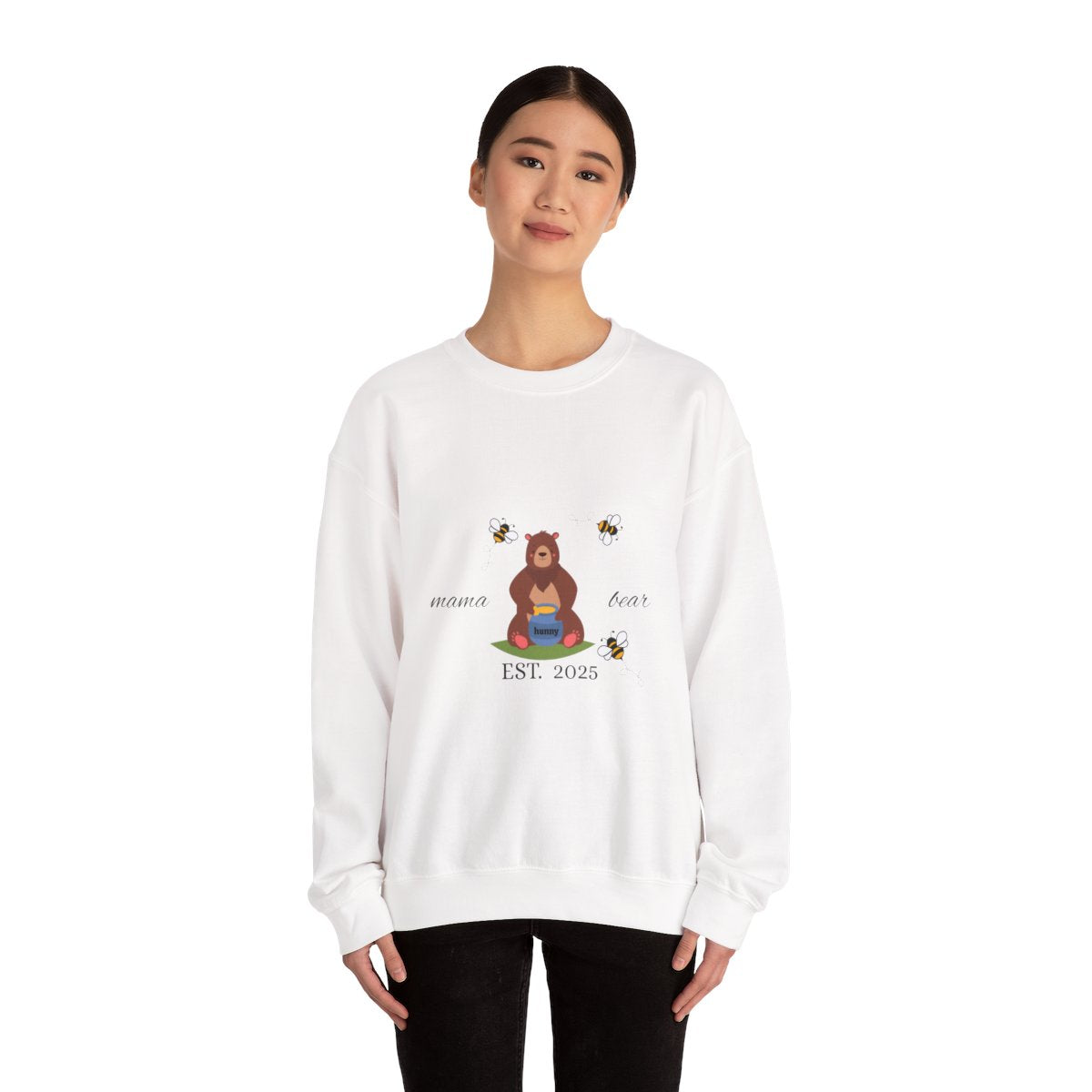UNISEX-HEAVY BLEND MAMA BEAR™-crewneck-sweatshirt