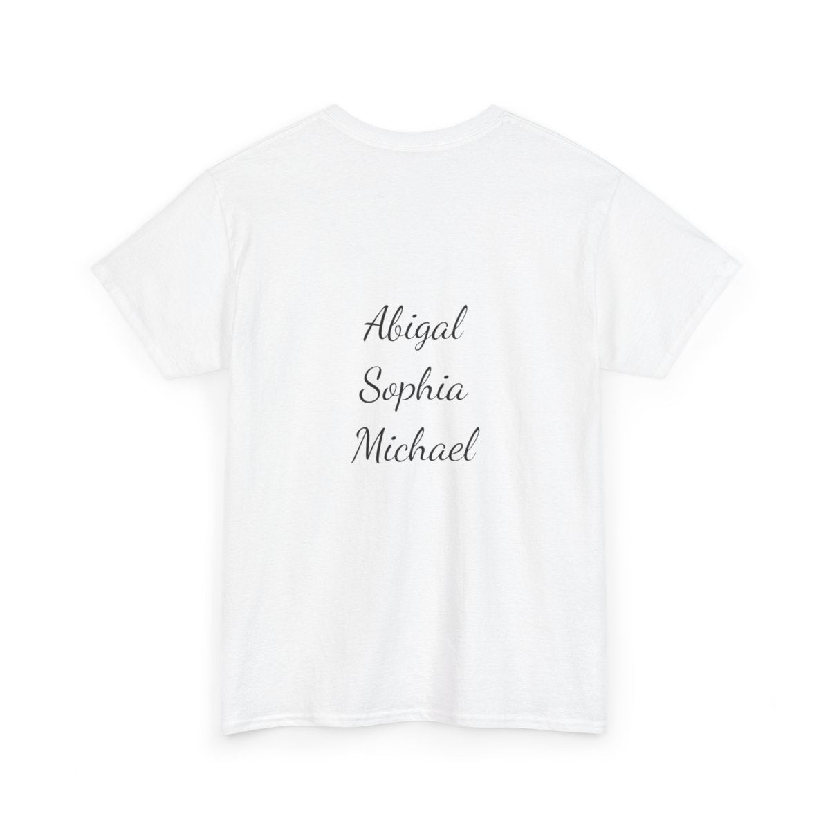 Dad EST - Personalize - Unisex Heavy Cotton Tee