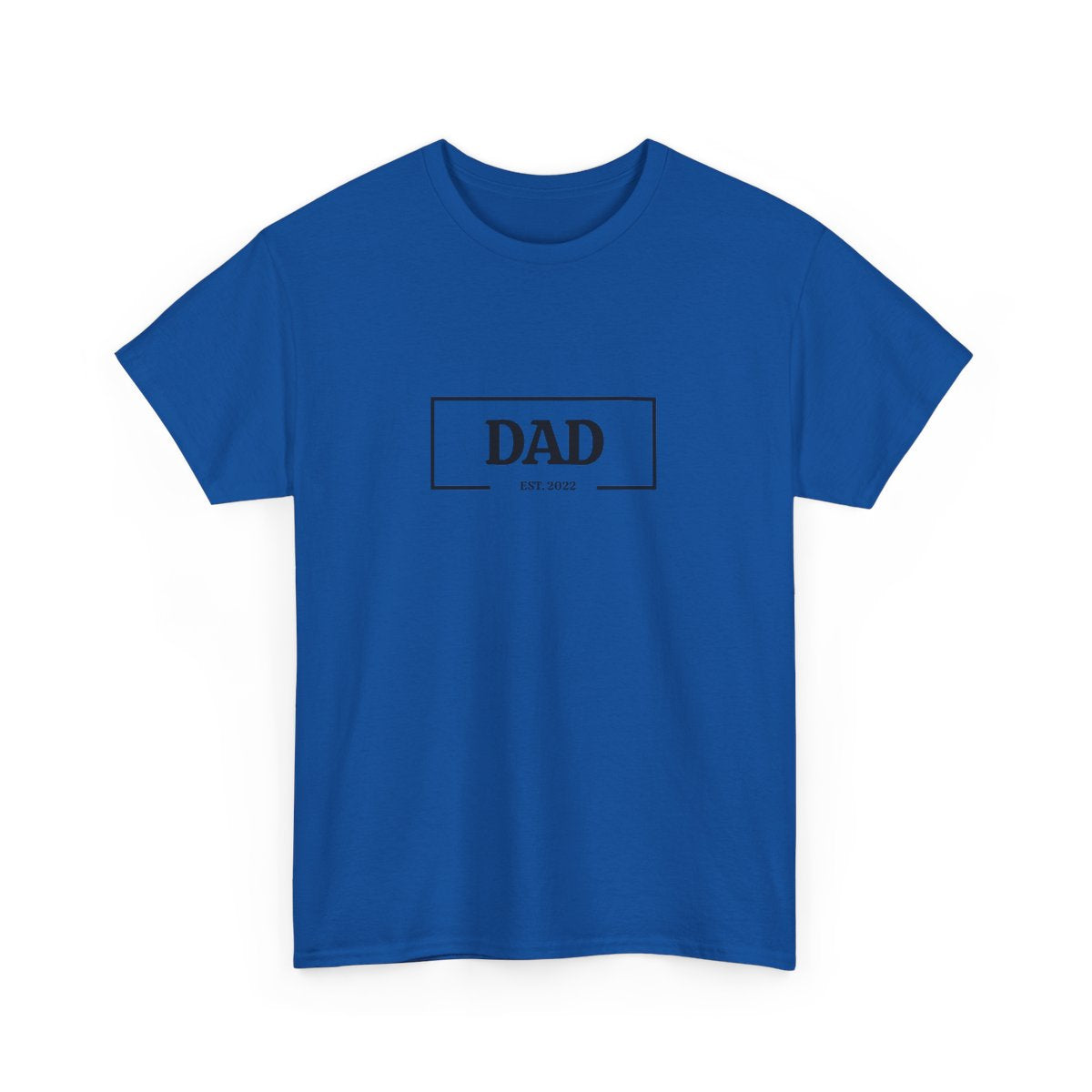 Dad Est - Personalize - Unisex Heavy Cotton Tee